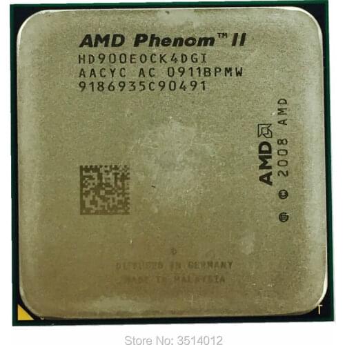 AMD Phenom II X4 900E 2.4 GHz Quad-Core CPU Processor HD900EOCK4DGI Socket AM3