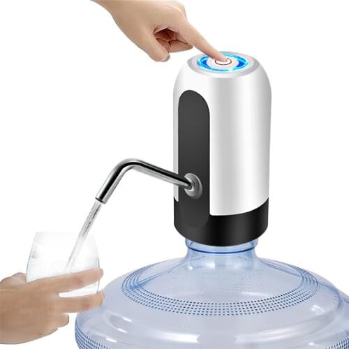 Electric dispenser pump water bottles of eggplant with USB charging automatic 19/12/10/5 liters Smart Wireless Water Pump Water