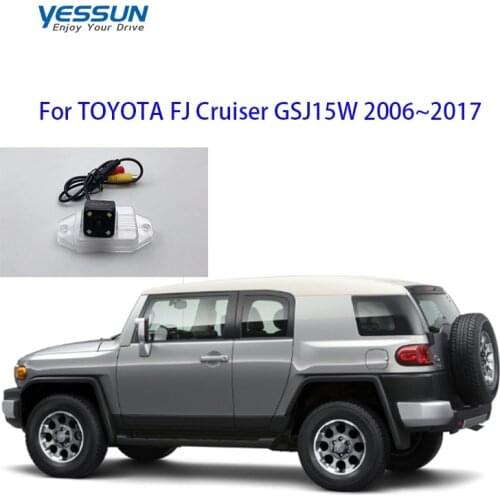 Yessun CCD Night Vision Car Rear View Camera For TOYOTA FJ Cruiser GSJ15W 2006~2017 Auto Accessories camera