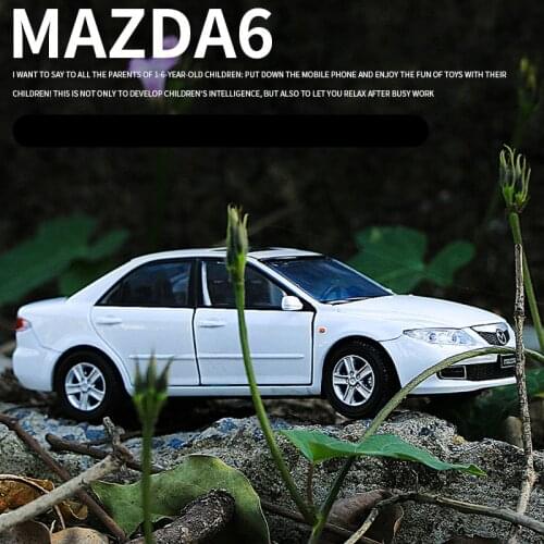 1:32 MAZDA 6 Classic Car Alloy Car Model Diecast Toy Vehicles Metal Car Model Simulation High Collection Boys Toy Childrens Gift