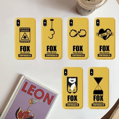 Jamular TV series VIS A VIS Silicone Matte Soft Shell Phone Case for iPhone 11 Pro MAX X XR XS MAX 7 8 6 6S Plus Phone Cover