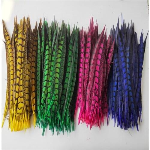 10-12inch/25-30CM Natural Pheasant Feathers For Crafts Carnival Stage Performance Phesant Tail Feathers Plumes