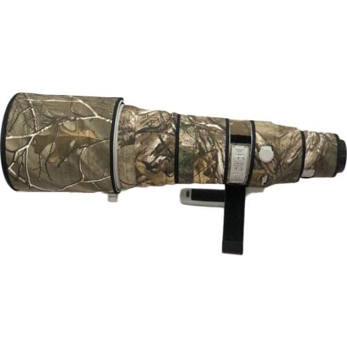 Juntuo Protective Camouflage Cover for Canon EF 500mm F/4 L IS II USM Telephoto Lens Waterproof Realtree Material Wildlife Photo