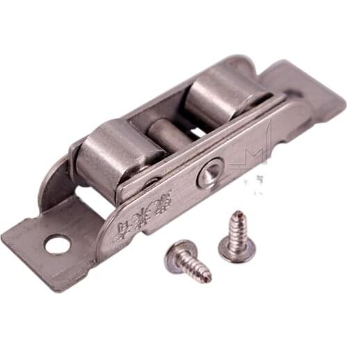 1pc 304 stainless steel double flat wheel door and window pulley push pull window roller