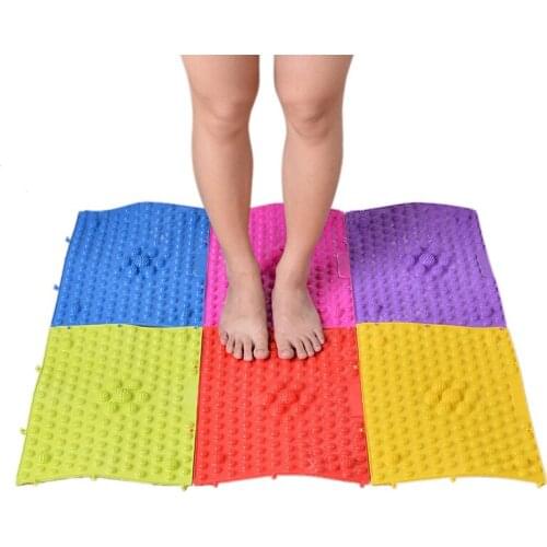 Explosion Pebbles Toe Plate Foot Massage Pad Shiatsu Yoga Mat Game Props Comfort Relaxing Foot Massage Cushion 29*39cm 1pcs