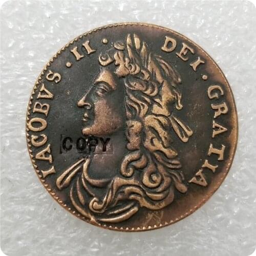 1685 Ireland Copper COIN COPY commemorative coins-replica coins medal coins collectibles