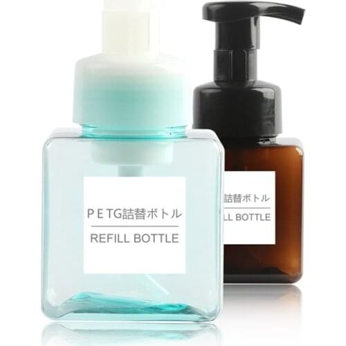 250ml Foam Bottle Container Shampoo Lotion Pump Liquid Soap Dispenser Points Bottling Shampoo Lotion Shower Gel Foam Pump Bottl