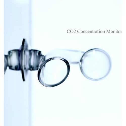 Aquarium Carbon Dioxide CO2 Monitor Glass Drop Checker with Solution PH Indicator and Suction Cup In Stock