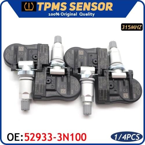 Tire Pressure Monitor Sensor 52933-3N100 For Kia Carens IV [RP] Ceed [JD] Picanto [TA] Venga [YN] 2009-2019 433MHz 52933-2M650