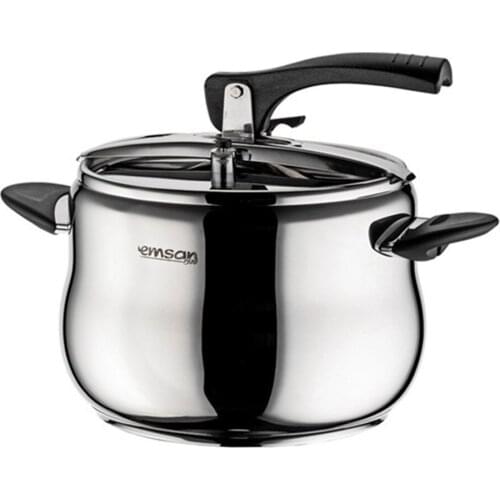 Emsan Pressure Cooker Emsan Burcu 8Lt Stainless Steel