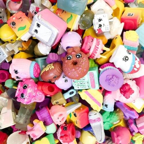 FGHGF Random 50Pcs/lot shop Anime Action Figures Toys Model Gift Education Girls toy Y19022101