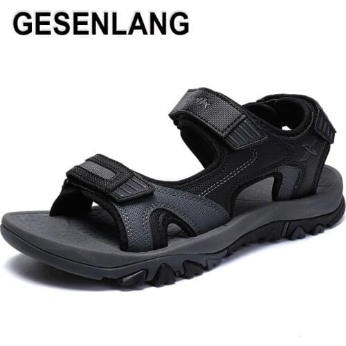 Summer Cool Mens Sandals Outdoor Fishing Wading Beach Sneakers Lightweight Comfortable Durable Nonslip Casual Walking Shoes NEW