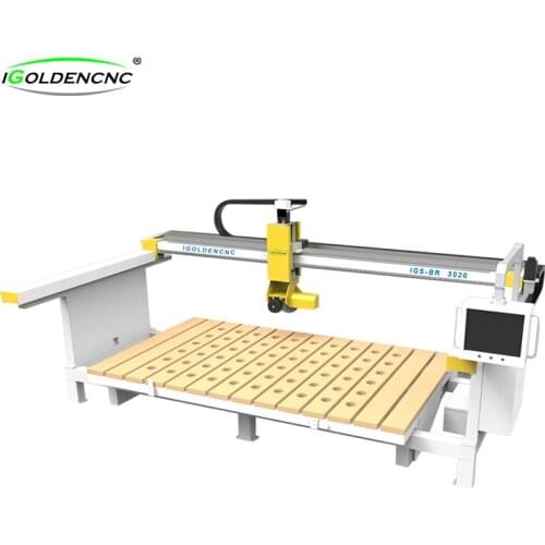 Polishing marble bridge saw cutting equipment/Stone router granite cut cutter edge polishing machine price