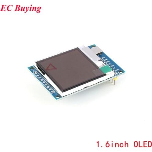 1.6 Inch OLED 1.6" TFT IPS OLED Transflective Display Module LCD Display DIY SPI Serial Port 130*130 Communicate for Arduino