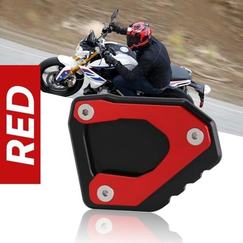 CNC Alloy Sidestand Extension Enlarger Pad for BMW G310GS 2017 2018