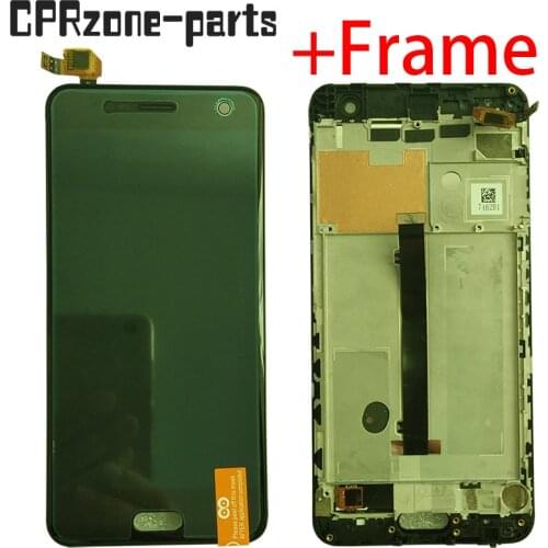 5.2" Black / White with frame For ZTE Blade V8 BV0800 LCD display with touch screen digitizer sensor panel assembly