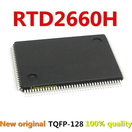 1PCS New original genuine spot QFP128 RTD2660H LCD screen chip Support the BOM one-stop supporting services