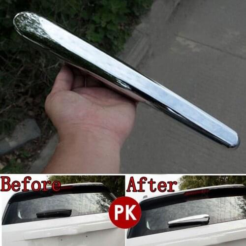 Decorative ABS Rear Window Rain Wiper Trim Cover Overlay Strip Decoration Fit Buick Encore 2013-2015 Car Styling