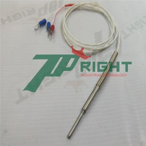 Dia.3x25mm rtd platinum resistance pt100 temperature sensor