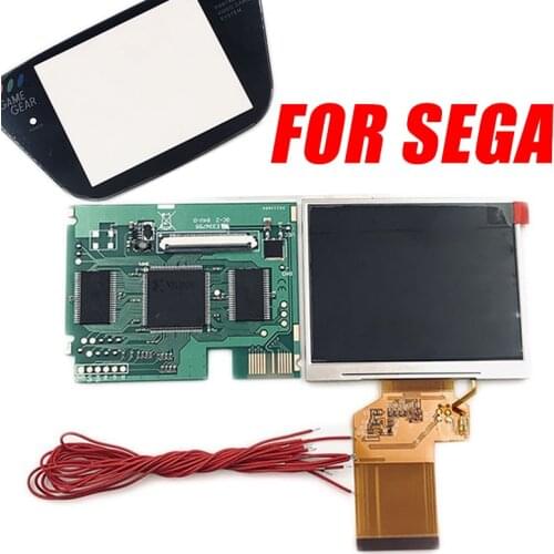 For Sega Game Gear HighLit Support LCD Screen VGA Out Mod Kit 3.5 Inch