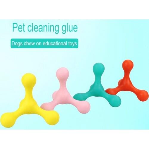 Cat And Dog Toy Pet Not Glue Dog Bite Boredom Molar Environmental Protection Non-Toxic Toy Dog Chew Bones Puzzle Training