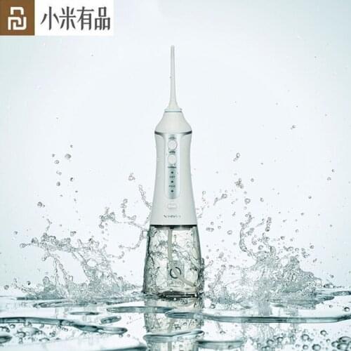 Youpin YMYM 3 Modes Irrigator Electric Water Flosser Jet USB Rechargeable 300ML Water Tank IPX7 Waterproof Dental Teeth Cleaner