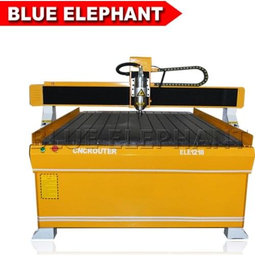 Competitive price vacuum table wood cnc router ELE-1218 China machine with Kitchen cabinet making for hot sale