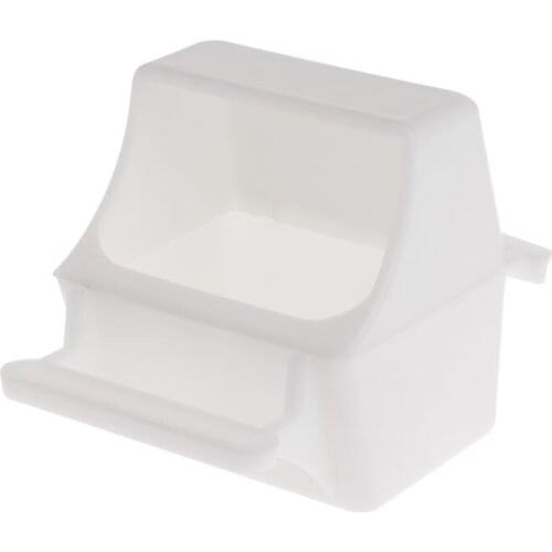 Bird Feeder Anti Feeding Bowl Box Proof Cage Parrot Pigeon Equipment Plastic Drink Water Dropship