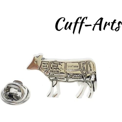 Lapel Pin For Men Butchers Cut Beef Cow Lapel Pin Badge Pride Brooch Hijab Pins Enamel Pin Broche Pusheen by Cuffarts P10235