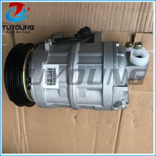 New listingCompresor de aire acondicionado para automóvil para Nissan caravana entrenador compresor DKS17CH 12V 4PK 126mm OEM 92