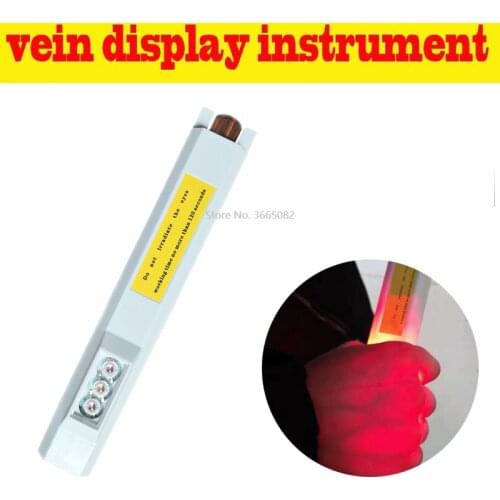 New Rechargeable LED Vein Viewer Angiography Instrument IV Vein Detector Display Imaging Medical Vein Finder EU Plug
