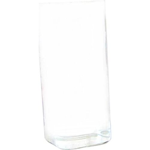 Rectangle ing Glass Flower Planter Vase Bottle Wall-mount Container