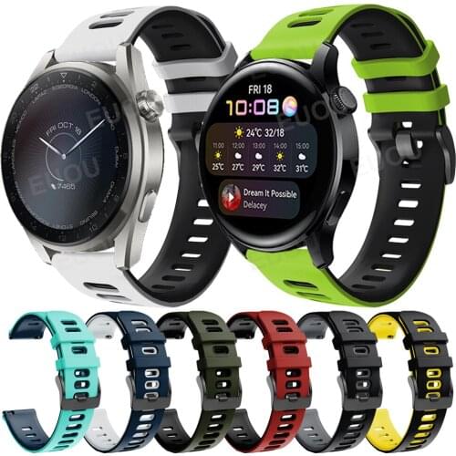 EasyFit WristBand For HUAWEI WATCH 3 46mm Sports Silicone Strap GT 2 Pro/HONOR MagicWatch 2 Band Watchband Bracelet Accessories