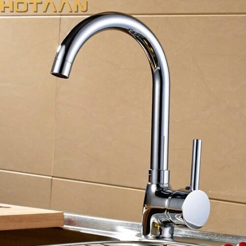 Brass Quality Guarantee! kitchen sink tap ,kitchen mixer,round swivel Kitchen Faucets,torneiraYT-6019