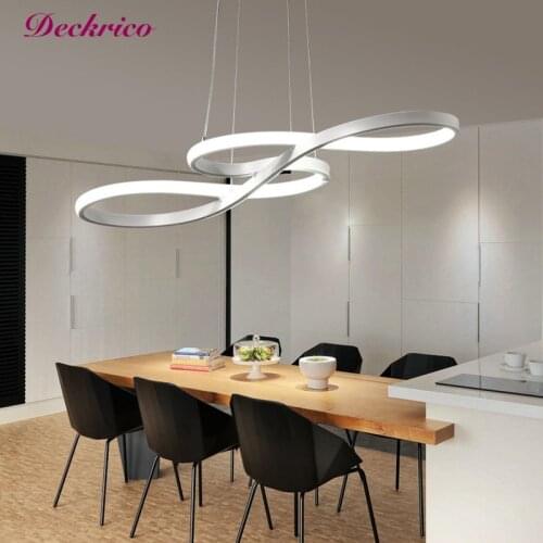 Modern Large Musical Note Ceiling Lamp Decorative Lamps Chandeliers Led Simple Luminaire Pendant Lights For Living Room Hanging