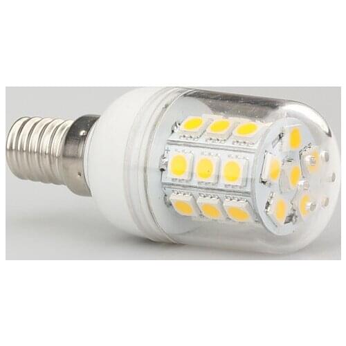 E14 Led Bulb 5W 5050SMD 27LEDs book light night light 220v Spot light Eye Protected Warm White 1pcs/lot