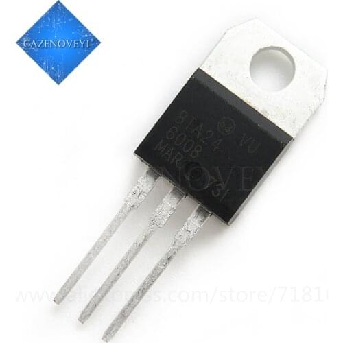 10pcs/lot BTA24-600B BTA24-600 BTA24 24-600B TO-220 In Stock