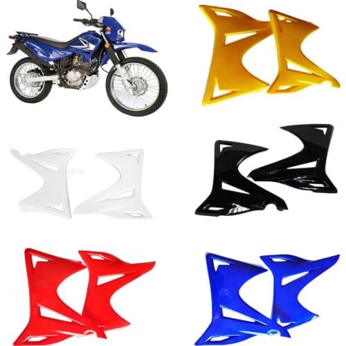 Motorcycle Fuel Tank Side Covers Shield Panel for Qingqi Genesis200 GXT200 QM200GY Red Blue Black White Yellow 1 Pair Left Right