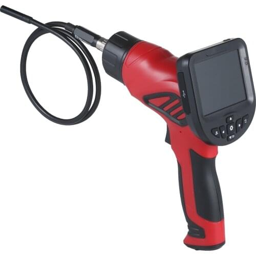 Handheld Industrial Endoscope IP67 Waterproof Camera 3.5-inch LCD Display Photo Taking & Video Recording Wireless WiFi Endoscope