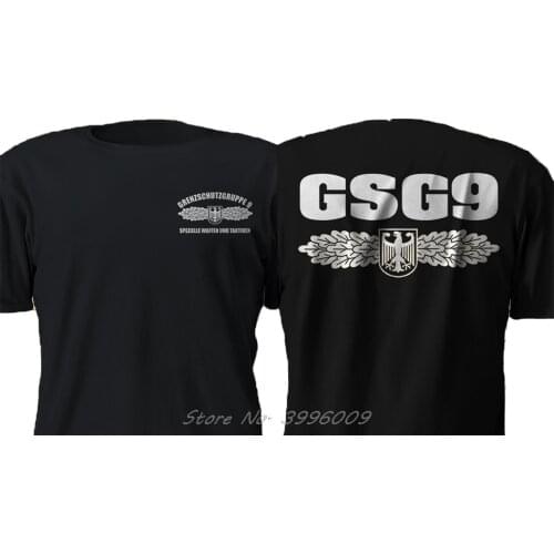 Grenzschutzgruppe 9 Gsg9 German Federal Police Elite Special Forces T-Shirt T Shirt Fashion Clothes Casual Tops Tee Shirts