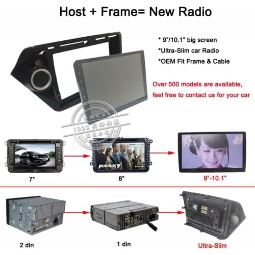 HANGXIAN 2 Din Car Radio Fascia frame for JAC T6 2015 car DVD player Panel Dash Kit Installation Frame car products