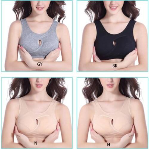 Cotton Sports Bra Pregnant Women Yoga Nursing Underwear without Steel Ring Anti-expansion Gathering Sleep Bras New Dropship