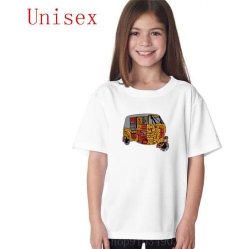 Indian Auto Typo childrens clothes g kids clothes tops for girls teenage girls clothing comfortable high quality fashionable