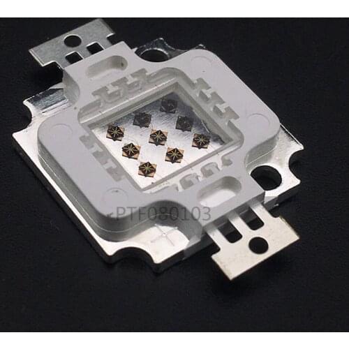 10W 850nm infrared IR LED chip High Power LED Chip 850nm IR Infrared 10W Emitter Light Bead COB 850nm Night Vision CCTV Camer