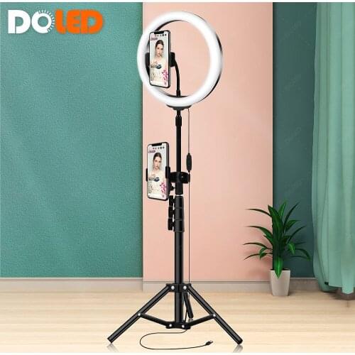 Photo Studio RingLight Live Stream Kit for TikTok YouTube Selfie Vlog Video Photographic Lighting Phone Ring Light with Tripod