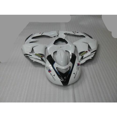 Racing version Fairing kit for KAWASAKI Ninja ZX10R 06 07 ZX 10R 2006 2007 zx 10r ABS white black Fairings set+gifts KF19