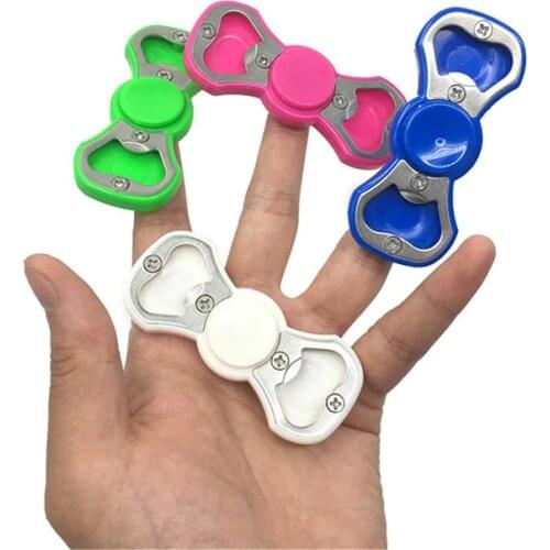 Bottle Beer Opener Spinner EDC Hand Spinners Bar Tool Drink Opening Fidget Y4UD
