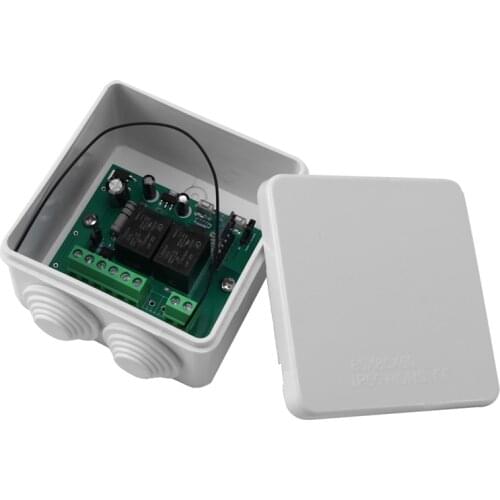 HFES Remote Receiver Rts Receiver Rts Controller Rts 433.42 MHZ Remote Control Switch 12/24V DC 2CH
