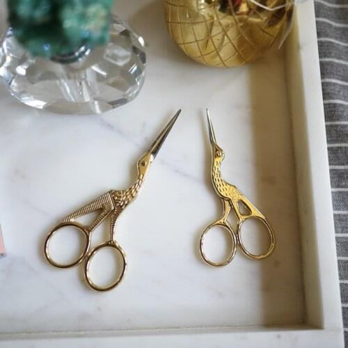 Christmas decoration gifts gold bird scissors party decor birthday Xmas gift festival