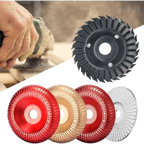 Angle Grinder Grinding Wheel 5/8 inch Arbor Wood Polishing Shaping Wheel with Teeth